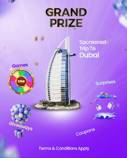 ELBEE QR LANDING PAGE FOR GRAND PRIZE animation